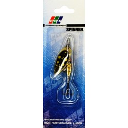 Рибальська блешня, обертова, EOS S0029С, вага 7г, колір GS123002